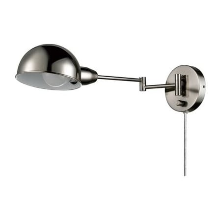 Globe Electric 1LT STL Pharmacy Sconce 12706